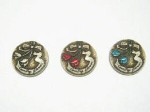 カントリーボタン【3個-200円】CBKI-1504【ネコポス便OK】