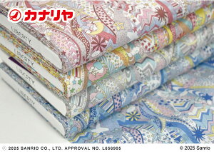 yLIBERTY FABRICSz oeBt@ubNX ^i[ My Starry Sky }CfBgcCX^[Y My MelodyLittle Twin Stars 50th Anniversary Collection 2025t { y[֔z3.0m܂Łz 30cm