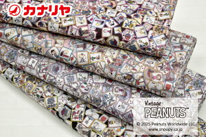 yLIBERTY FABRICSz oeBt@ubNX ^i[ Xk[s[  Stamp Collection X^vERNV s[ibc Peanuts Peanuts Collection 2025 2025ss t { y[֔z3.0m܂Łz 30cm