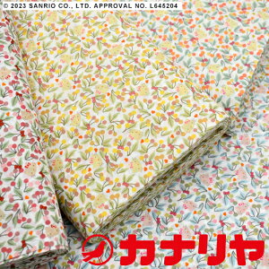 yLIBERTYz oeB oeBvg^i[  Cherries and Bows n[LeB Hello Kitty 50th aniversary 2024ss t LIBERTY ny[֔z3.0m܂Łz 30cmi3jȏ10cmPʂ炲