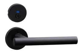 レバーハンドル LVS-65A-4ND-ZB 川口技研 住宅室内用 レバーハンドル ブラックZB 65A LVSケース錠 表示錠 丸座 メーカー直送 新生活