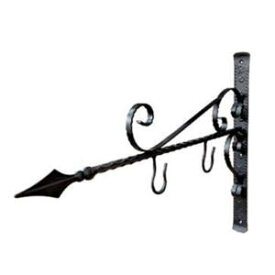 丸喜金属 m1401028H アイアンサインブラケット MARUKI ショップサイン 表札 看板 スチール