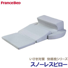 枕 フランスベッド 横向き寝枕 スノーレスピロー いびき対策枕