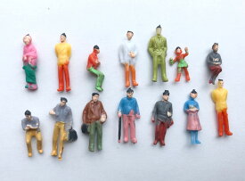 模型人形 スケール1:150 10体 人形 人物 人々 人間 人間フィギュア 塗装人 情景コレクション 鉄道模型 ジオラマ 建築模型 電車模型 アクアリウム