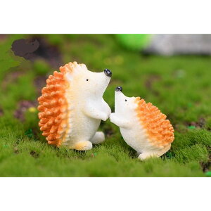 はりねずみ 3色4タイプ テラリウムフィギュア 動物 苔テラリウム テラリウムキット ジオラマ アクアリウム