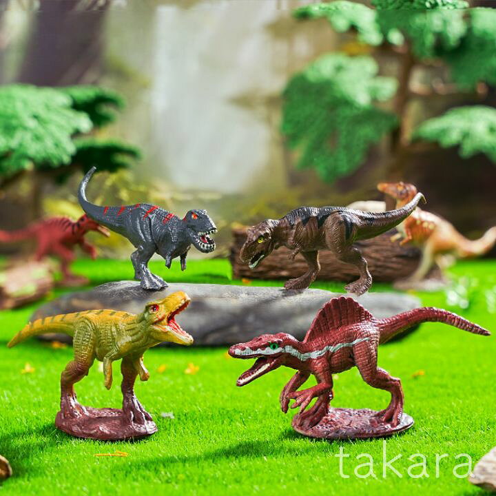 楽天市場】恐竜 動物模型 テラリウム フィギュア ミニフィギュア 