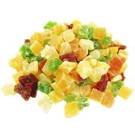 6種ミックス ドライフルーツ 500g/1kg ネコポス便発送 使いやすい、食べやすいダイスカット メール便発送