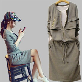 楽天市場 ファスナー ワンピース レディースファッション の通販