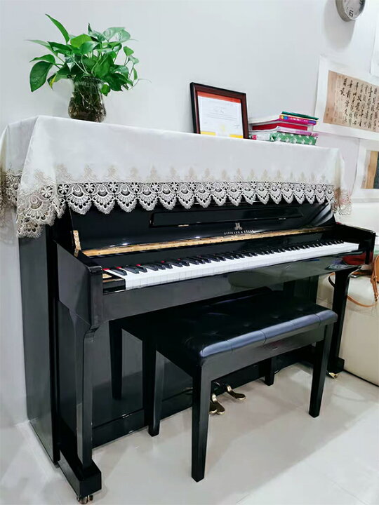 楽天市場 短納期 ピアノカバー アップライト トップカバー デジタル 電子ピアノカバー レース 北欧 刺繍 標準直立型ピアノ用 間口130 160cm通用 ピアノ掛け 通気性 乾燥 防塵 北欧 ヨーロッパ風 おしゃれ 高級感 優雅 エレガント 田園風 薄手 防塵カバー 刺繍 Hooneyz