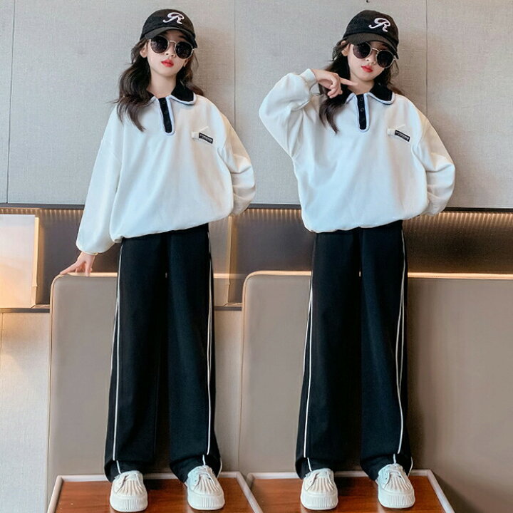 楽天市場】ジャージ キッズ 女の子 韓国子供服 セットアップ 2点セット 