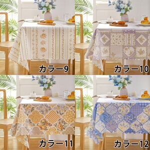 テーブルクロス 撥水加工 テーブルマット TPU 食卓カバー テーブルカバー 汚れ防止 フリル キズ防止 はっすい 柔らかい 北欧風 おしゃれ インテリア 耐久性 シンプル 家庭用 飾り 装飾用 長方