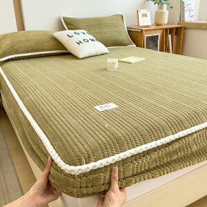 \新品15%OFFクーポン 10/29まで/ボックスシーツ 冬 もこもこ ふわふわ 一体型敷きパッド フランネル 敷きパッド シングル セミダブル キング ベッドカバー BOXシーツ ベッドシーツ 厚手 発熱