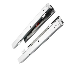 【全品5%ポイント】【2 点目 25％オフ】スライドレール 底引き、スライドレール ソフトクローズ、高耐久引き出し レール 底付けタイプ、3段引き、 200/250/300/350/400/450/500/550/600mm