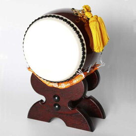 ≪太鼓の里 浅野≫太鼓匠・この道400年の浅野太鼓が作る飾り太鼓（台・バチ付）5寸
