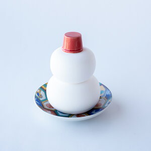 ≪九谷結窯≫Qpor 九谷焼鏡もち【ギフト 九谷焼 加湿 雪だるま お取り寄せ 石川県 加賀市】