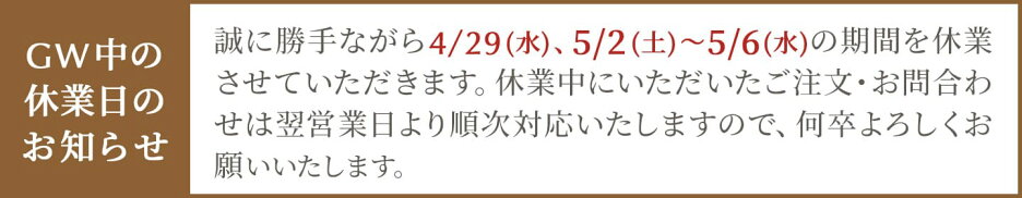 GW休業