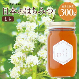 お歳暮 夏ギフト 日本のはちみつ 「とち 300g」(お歳暮 ご挨拶 プレゼント グルメ 蜂蜜 ハチミツ はちみつ 生はちみつ 純粋 国産 トチの木 やまぎし養蜂場 ギフト お取り寄せ)