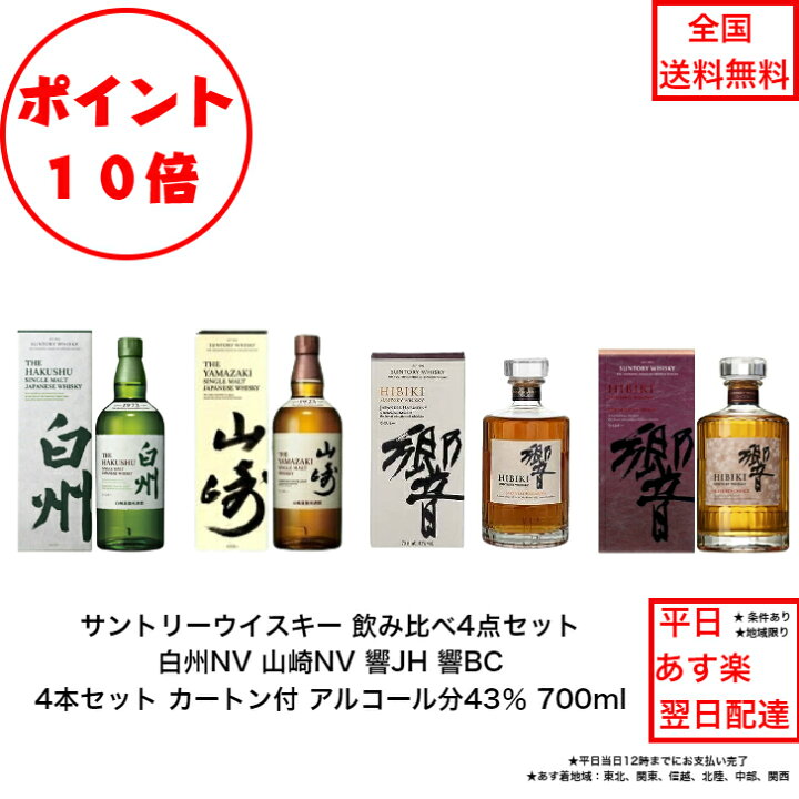 楽天市場】全商品ポイント10倍!エントリー不要! サントリーウイスキー 