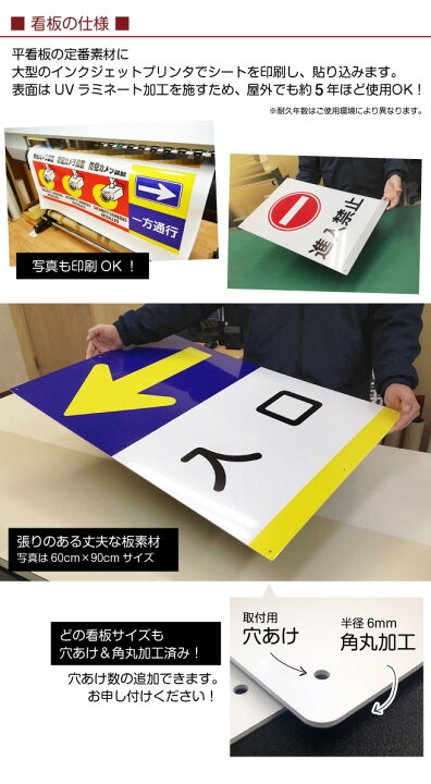 楽天市場】オーダー看板製作 特注デザイン 完全データ支給 フルカラー 
