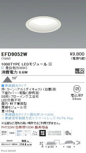 �y�����Ɩ��z�yendo�Ɩ��z��^�x�[�X�_�E�����C�g(���C��SB�`) ��125 1000TYPE �����F �� EFD9052W