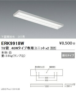 yƖzyendoƖz ׊LEDx[XCg { 40W^Cv t ʊJ` ERK9918W jbgʔ