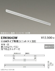 yƖzyendoƖz {ݏƖ ǌ`LEDx[XCg { 110W^Cv t ˊ}Ȃ(gt) 1p ERK9643W jbgʔ