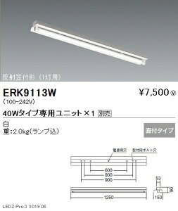 yƖzyendoƖz {ݏƖ ǌ`LEDx[XCg { 40W^Cv t ˊ}t` 1p ERK9113W jbgʔ