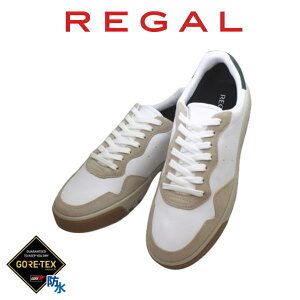 REGAL ���[�K�� ���U�[ �X�j�[�J�[ 64JL BC �z���C�g�x�[�W�� �v�C �����Y �E�H�[�L���O �V���[�Y GORETEX �S�A�e�b�N�X �h�� �a�m�C �{�v ���U�[�V���[�Y �J�W���A�� �X�j�[�J�[ 25cm 26cm 26.5cm 27cm 