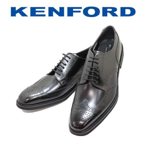 ケンフォード ウイングチップ リーガル 紳士靴 メンズ 靴 レザーシューズ ビジネス 通勤 KENFORD REGAL ウィングチップ KN85  AEJ 黒 ブラック 3E 革靴 メンズシューズ ビジネス靴 ビジネスシューズ メンズ用 男性用 本革 レザー 公式通販