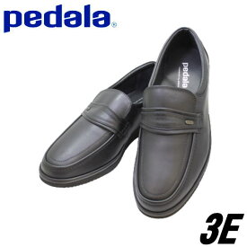 実用品 ビジネス ウォーキングシューズ メンズ アシックス WPB 302 黒 3E スリッポンシューズ靴 革靴 ビジネスシューズ ASICS PEDALA アスックスペダラ本革メンズシューズ 靴 くつ