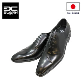 ANTONIO DUCATI（アントニオ デュカティー）ドゥカティ8411黒 革靴 メンズシューズ ビジネスシューズ ビジネス靴 メンズ用（男性用）本革（レザー）革底 レザーソール 甲高 日本製 黒（ブラック）紳士靴25cm 25.5cm 26cm 26.5cm 27cm
