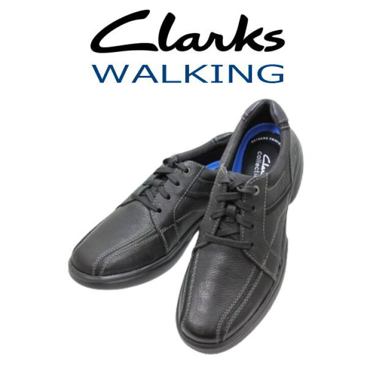 楽天市場】クラークス clarks26153332 黒 bradley walk メンズ 
