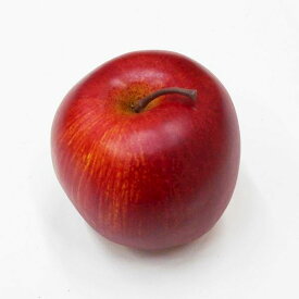 【造花 リンゴ】アップル 8.5cm（フェイクフルーツ フェイクフード 食品サンプル）