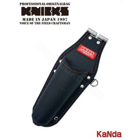KNICKS　ニックス　赤タグ　KCS-100JNDX　SUS補強入型押ペン型ドライバーホルダー　腰袋　腰道具　工具差し　チェーン式　金具