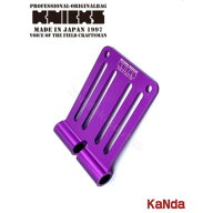 KNICKS　ニックス　ALU-15-V　【バイオレット】　アルミ削り出しベルトループ　（一部削り出し）　腰袋　…