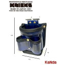 KNICKS　ニックス　ADV-201TG-BL　アドバンガラス革VA小物腰袋　【ブルー】　（アルミ背板補強）　腰袋　腰道具　工具…