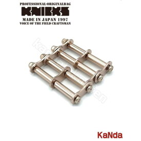 KNICKS　ニックス　ALU-3-PG　【ピンクゴールド】　アルミ製金具一式（アルマイト加工）　腰袋　腰道具　工具差し　チェーン式　金具