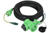 日動工業株式会社　PPTW-5E-SP　サンピース　トリプルポッキン防雨型延長コード5m