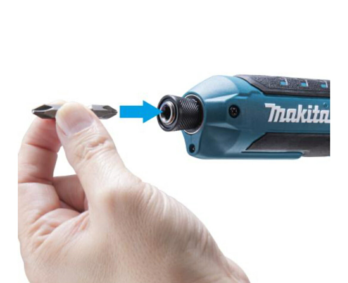 Makita TD023DSHX 無線筆電衝擊起子，配備 BL0715 (1.5Ah) 電池 x2、DC07SB 充電器和塑膠外殼。