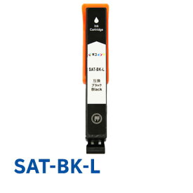 SAT-BK-L-1 インク エプソン用互換 インクカートリッジ プリンターインク epson ・EP-712A・EP-713A・EP-714A・EP-715A・EP-812A・EP-813A・EP-814A・EP-815A・EP-815A sat-BK-L ブラック 6色