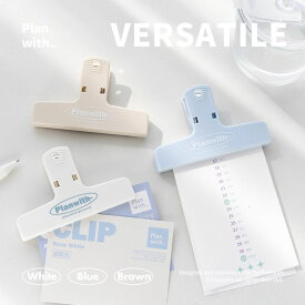 【期間限定P2倍】【新発売】マグネットクリップ 磁石付き 冷蔵庫収納 シンプル デザイン ホワイト ブルー メモクリップ オフィス用 キッチン収納 学生 社会人 可愛い 便利グッズ インテリア雑貨