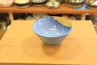 訳あり アウトレット】水色塗分け反丼 美濃焼 直径15cm 高さ7.9cm 日本製 丈夫 業務用食器でも利用可能