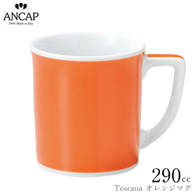 アンカップ ANCAP【Toscana オレンジマグ】イタリア製 業務用 プロ仕様 カフェ 喫茶店 マグカップ おしゃれ 正規代理店 3300-0604