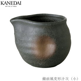 【備前風変形汁次（小）】卓上アイテム 和食器 おしゃれ 焼き物 業務用 プロ仕様 0629-0032
