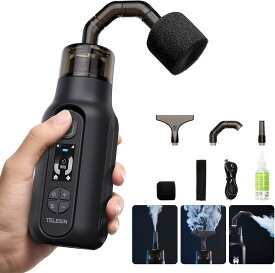 TELESIN C40 ポータブルフォグマシン 小型 手持ち式 スモークマシン ミニ煙霧機 36種類煙効果 濃度&速度調整可能 リモコン操作 Type-C充電 撮影スモークマシン ハンドヘルドスモークマシン 写真撮影 スタジオ パーティー 舞台効果 結婚式用 映画撮影 滝効果 結婚式の撮影