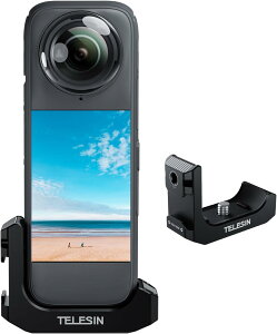 TELESIN Insta 360 X4p miniA~P[W cBe یt[ ֗ȏ[d R[hV[O[u1/4lWt ڑ\ Or B_ }CNȂ Insta 360 x4 ANZT[ɑΉ