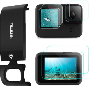 TELESIN Gopro hero11 Hero10 hero9p ANZT[ obe[Jo[+KXیtB3 A~obe[t^ KXtB GoproیtB