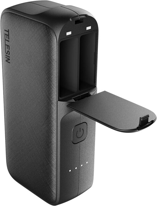 楽天市場】TELESIN Gopro 用 モバイル バッテリー Hero 11 10 9 8 7 6 