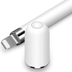 Apple Pencil交換用キャップ Apple Pencilカバー 鉛筆 キャップ 交換用 Cap ペンシル カバー タッチペン交換用 互換性 iPad/iPhone/スマホ/タブレット対応 白い
