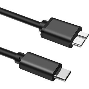 USB Type C to USB 3.0 ϊP[u (0.5m) USB C OthddP[u USB Type C to USB 3.0 Micro B 3A}[d5Gbpsf[^] MacbookiProj/HDDOtn[hhCu/Seagate/Camera 3ȂǑΉ